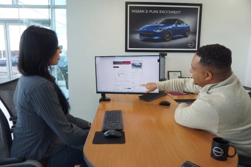 Sales office touchscreen500